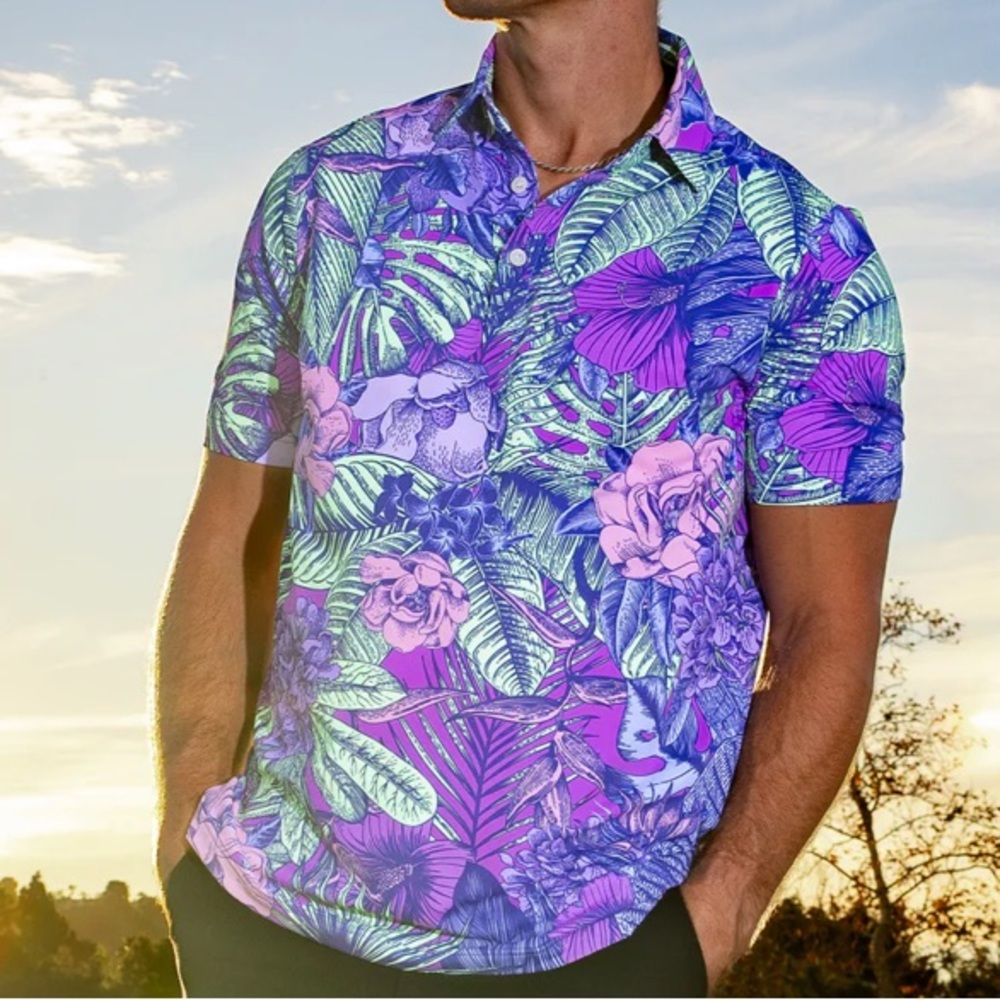 Sunday swagger men’s Ibiza golf polo